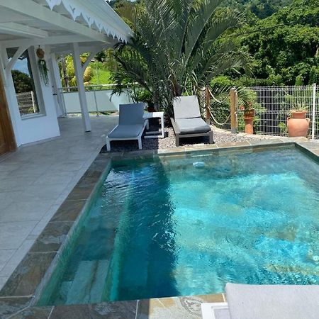 Les Appart Villa Sunbay Caraibes Avec Piscine Privative Vue Mer Et Montagne Le François Exterior foto