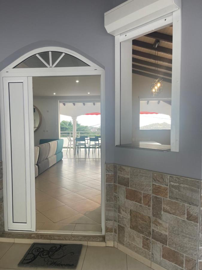 Les Appart Villa Sunbay Caraibes Avec Piscine Privative Vue Mer Et Montagne Le François Exterior foto